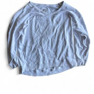 White aerie Long Sleeve beach crewneck